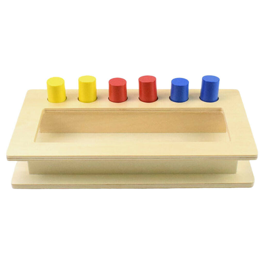 Montessori Imbucare Peg Box for Toddler 1 2 3 Year Old Christmas Present