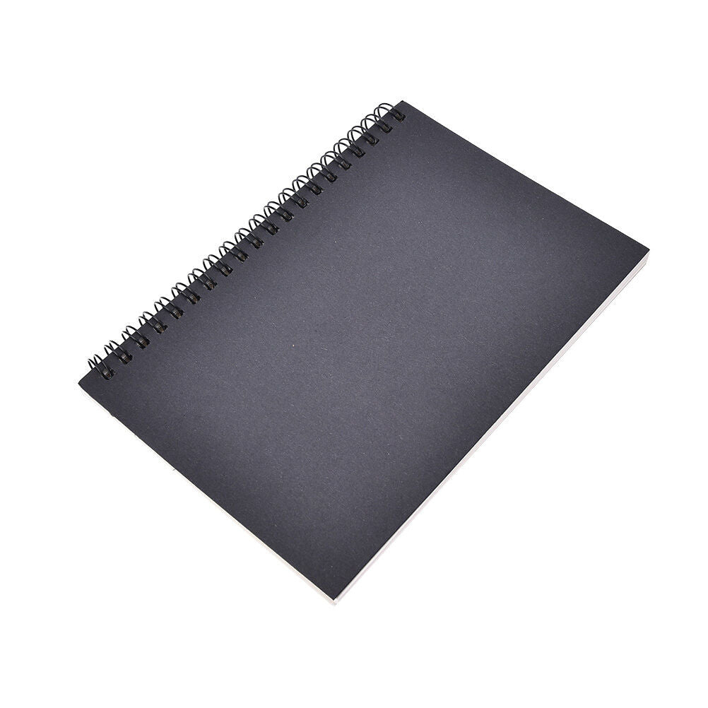 Reeves Spiral Bound Coil Sketch Book Blank Notebook Kraft Sketching Paper Y1