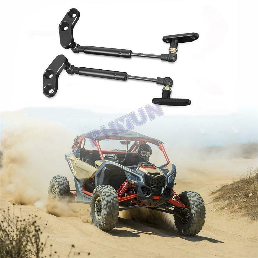 2x Billet Aluminum Door Opener Kits For Can-Am Maverick X3 2017 2018 2019 2020