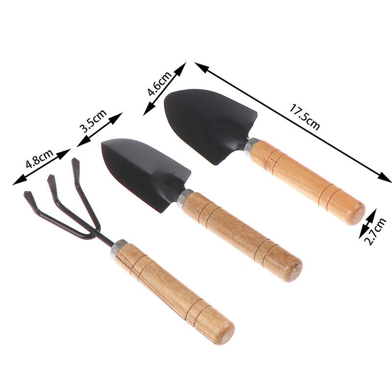 Mini Gardening Tool Set Shovel Rake Hand Trowel Home Potted Tools Garden .l8