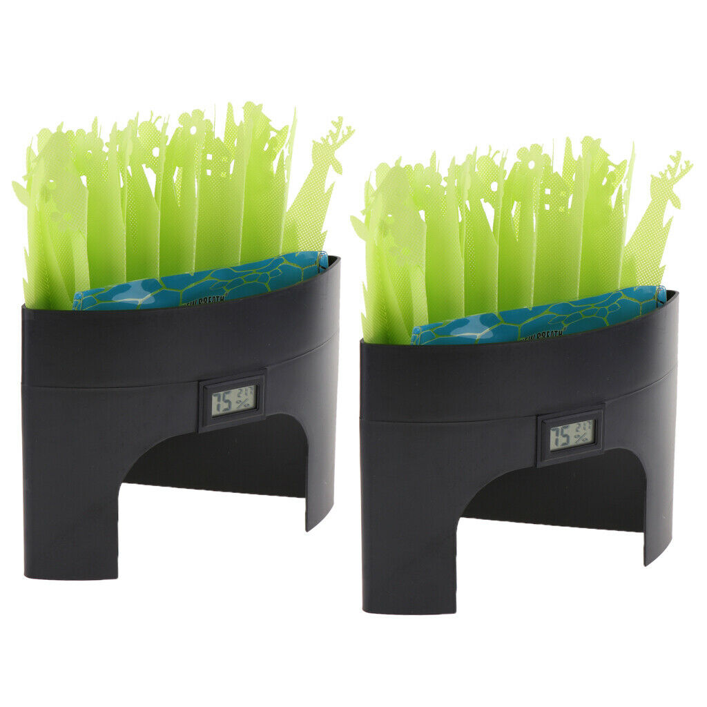 2 Pack Reptile Humidifier Air Humidifier for Reptile Cave Terrarium Tank