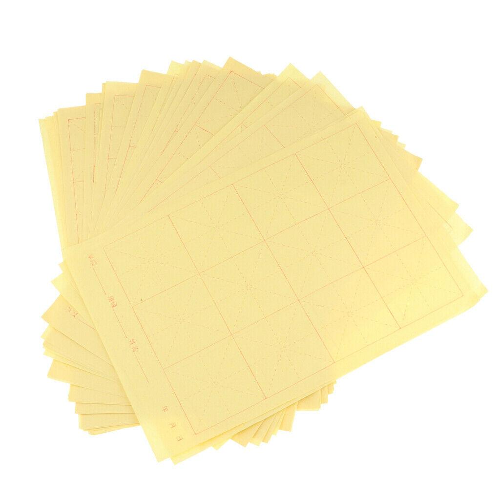 Chinese Rice Paper Calligraphy Painting Paper Xuan Paper 8 Open 12/15 grid