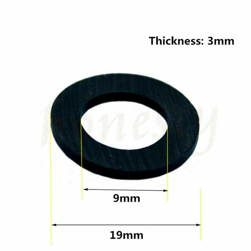 50pcs Hose Pipe Tube 1/2" Connector Washer Bath Shower Head Inlet Seal Ring
