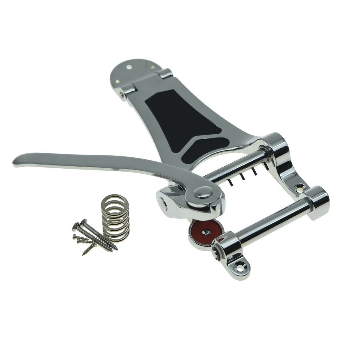 Chrome Vibrato Tremolo Bridge Tailpiece for Arch Top Electric Jazz Guitar