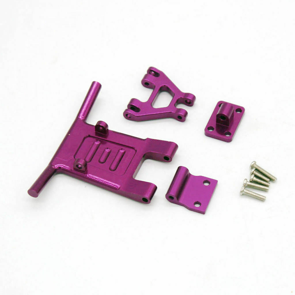 Metal Front Guard & Bumper for 124016 124018 124019 Crawler Car Buggy Purple