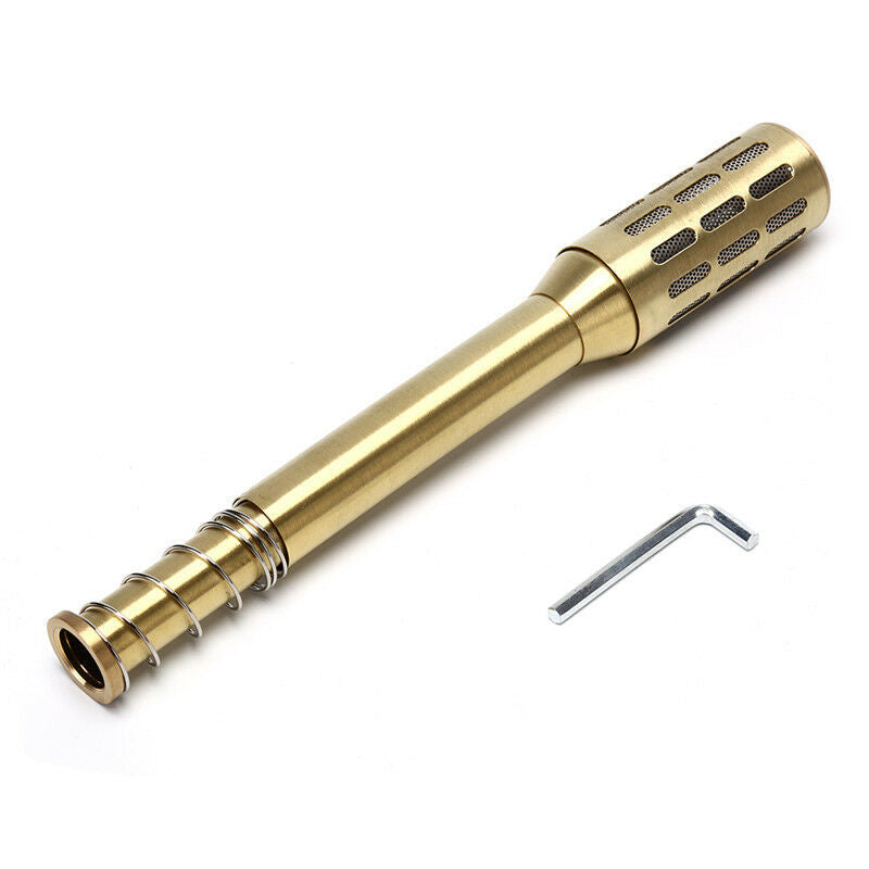 Big Copper Moxa Roller Stick Brass Moxibustion Massage Burner Improve Blood TH