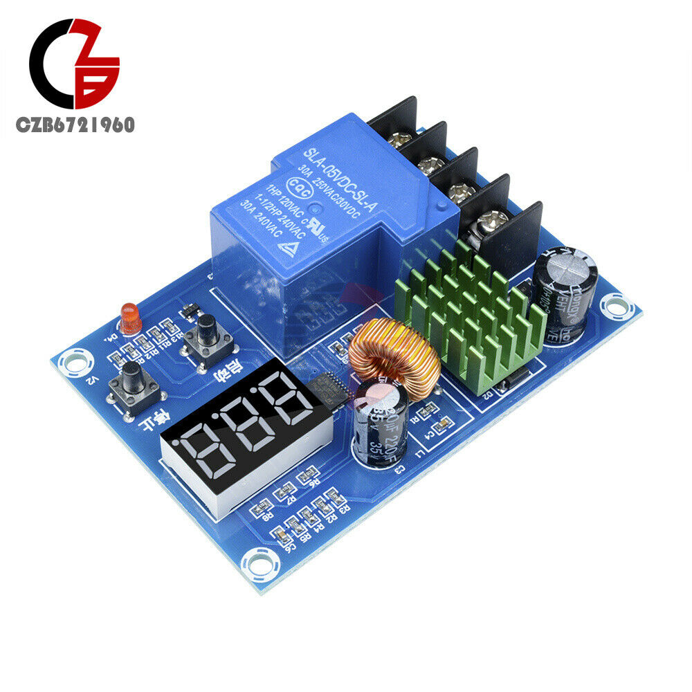 Lead-acid Battery Charger Controller 6-60V Protection Switch 12V 24V 48V XH-M604