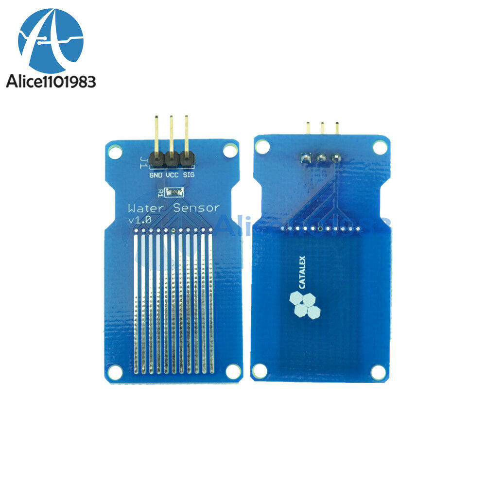 Rain Water Sensor Water Level Sensor Module Depth of Detection for Arduino