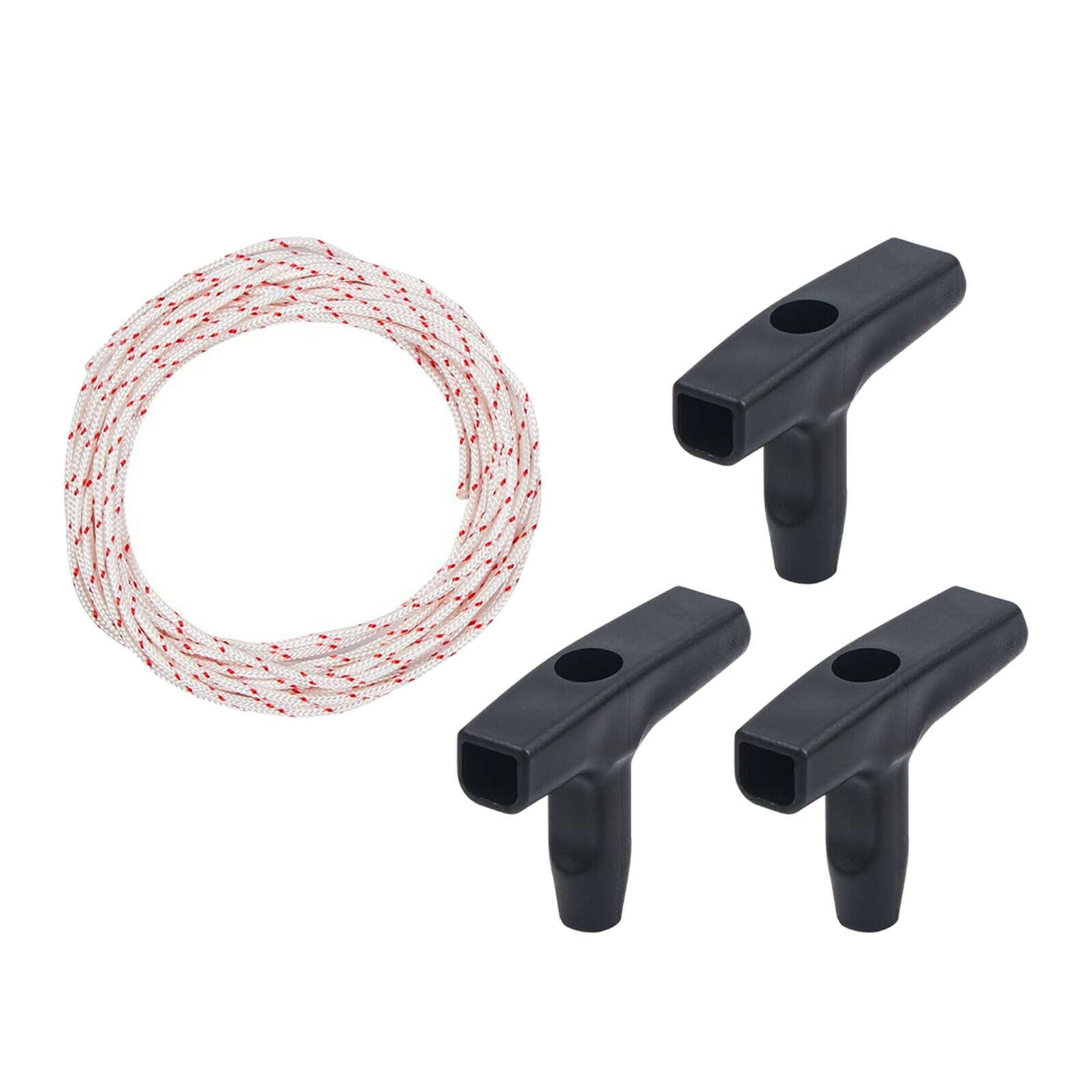 Recoil Starter Handle Engine Recoil Start Cord Line 3mm Cord Mower Parts