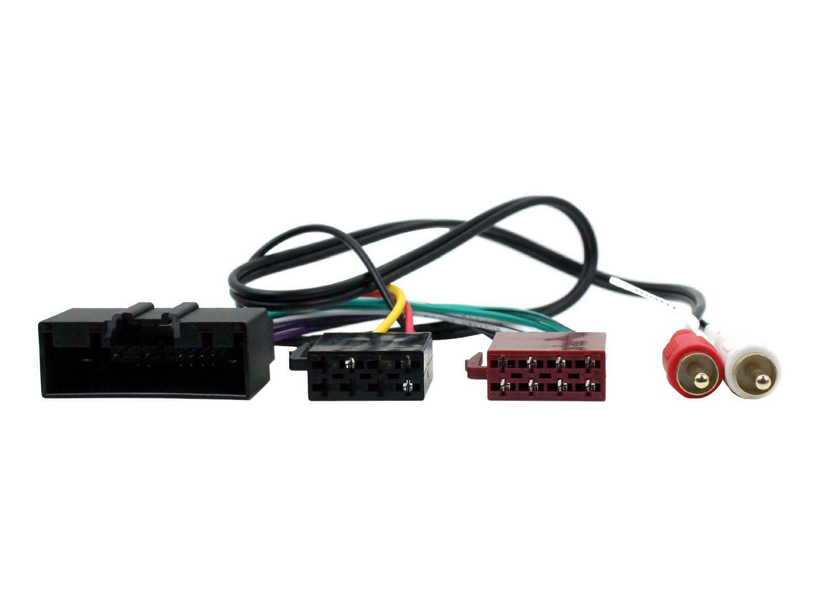 CT20FD10 CD RADIO STEREO HEADUNIT ISO WIRING HARNESS ADAPTOR FITS FORD FOCUS
