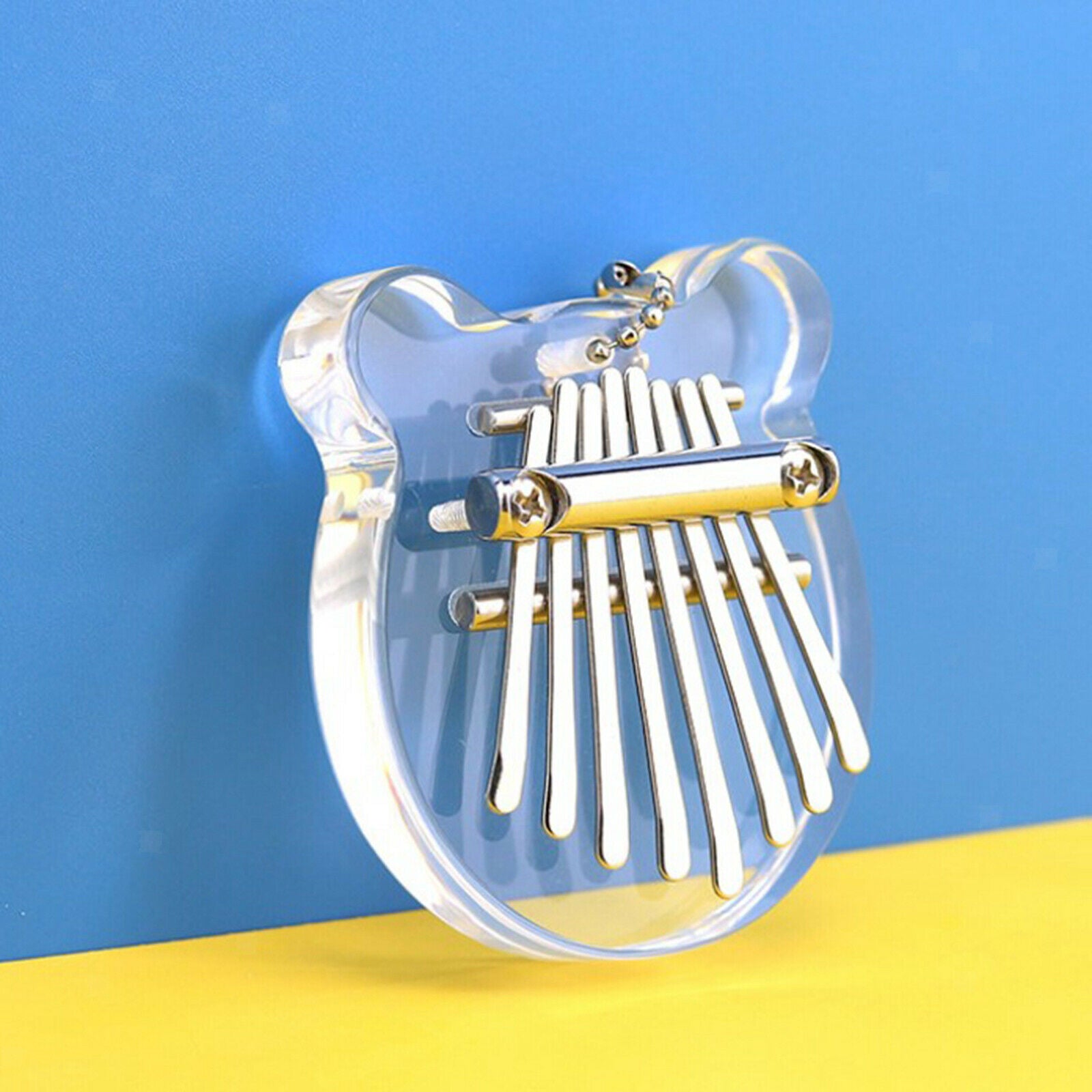 Portable Acrylic Kalimba Thumb Piano Finger Mbira Beginners Easy to Learn