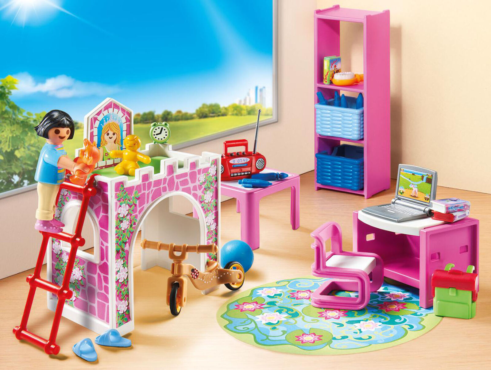 9270 Playmobil Children's Room City Life Suitable for ages 4 years and up