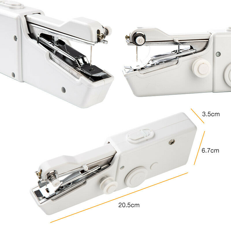 Mini Handheld Manual Sewing Machine Mini Portable Handy Home Sewing QuickJCDD