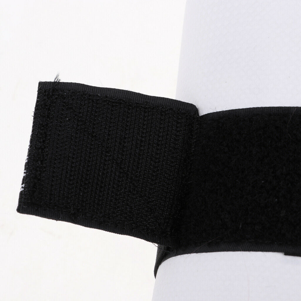 2 Pair of Taekwondo Shin and Forearm Pads Extra Protector Guards, White, M Size,