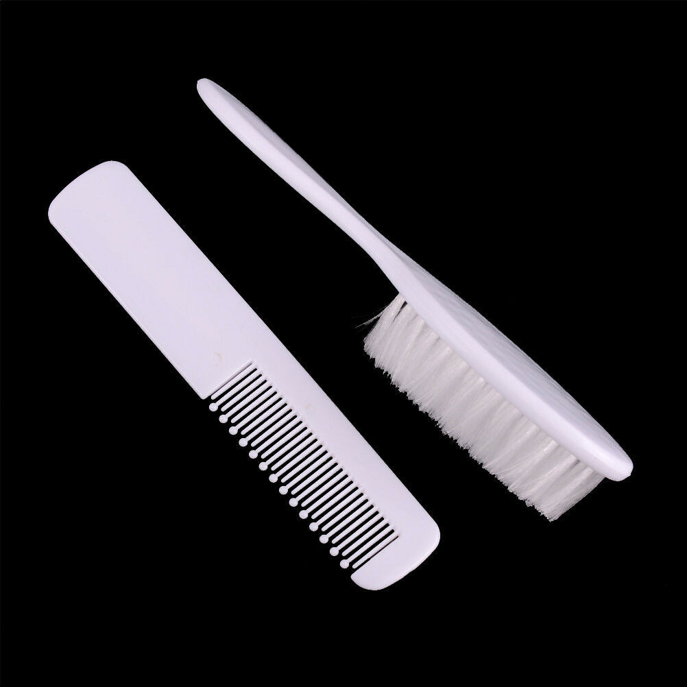 2Pcs/Set Baby Soft Hair Brush ABS Newborn Hair Brush Infant Head Comb bGB Lt