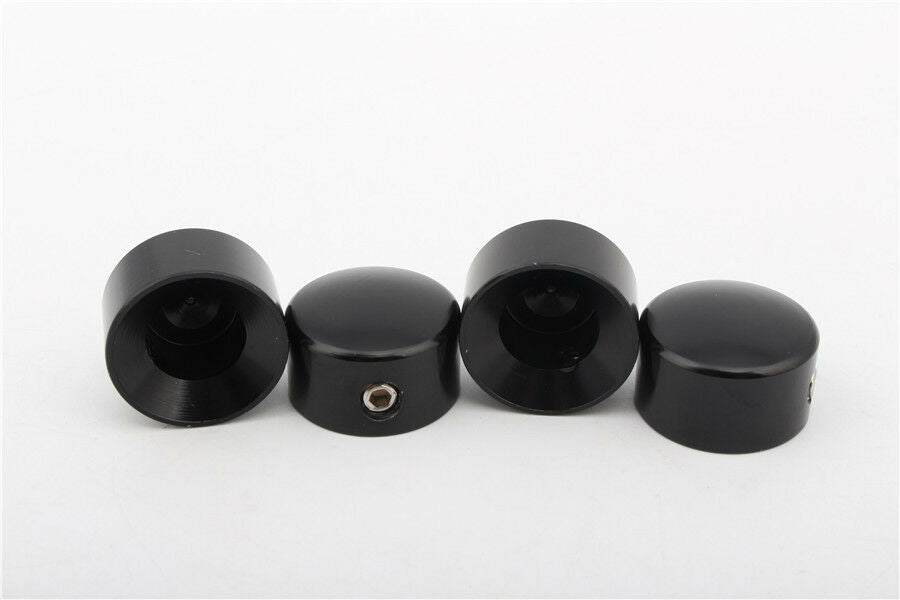 4 Pcs Black Head Bolt Cover Set For Twin Cam 1999-Later Evo 1985-1999 New