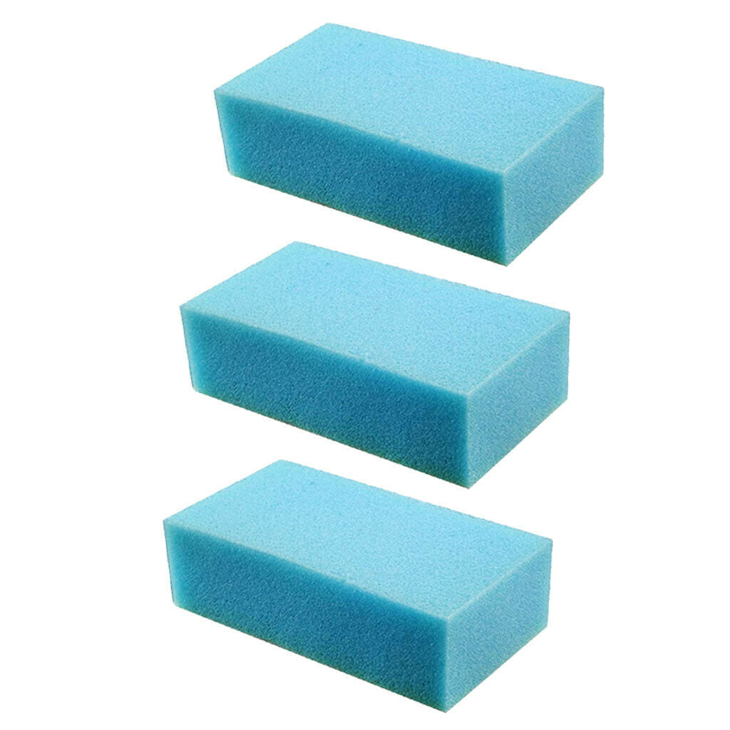 3x Reusable Dense Cleaning Sponge For Hair Cutting Shower Facial House Clean