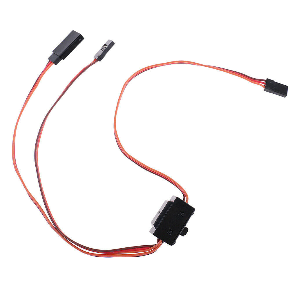 RC Servo Switch Receiver Battery On / Off w / JR Plug &