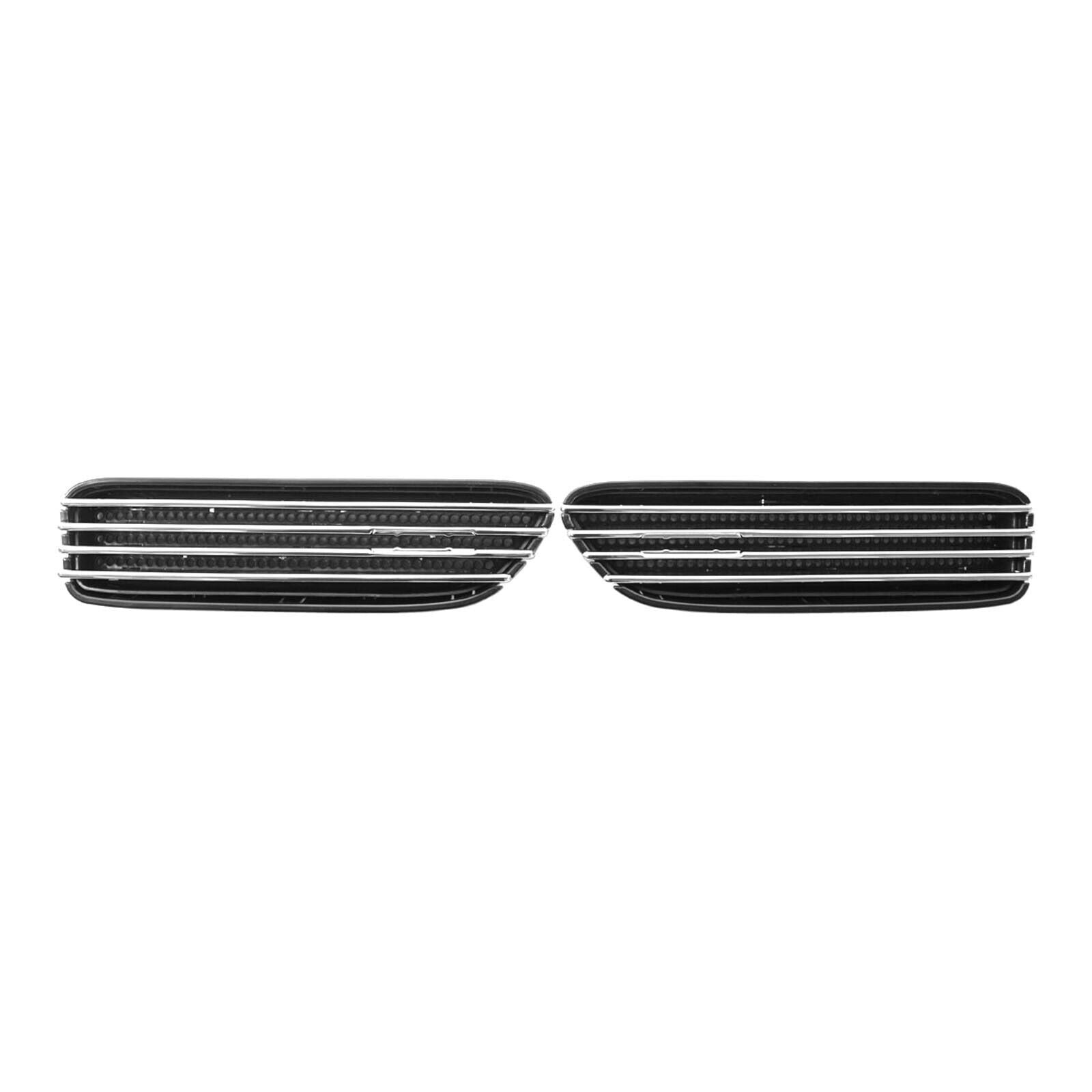 Air Flow Vents Grille Grill Replacement for BMW 5 Series E39 E60 E61 Black