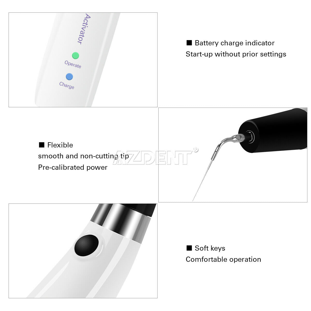 Dental Ultra Endo Activator Handpiece Irrigator + Apex Locator Kit