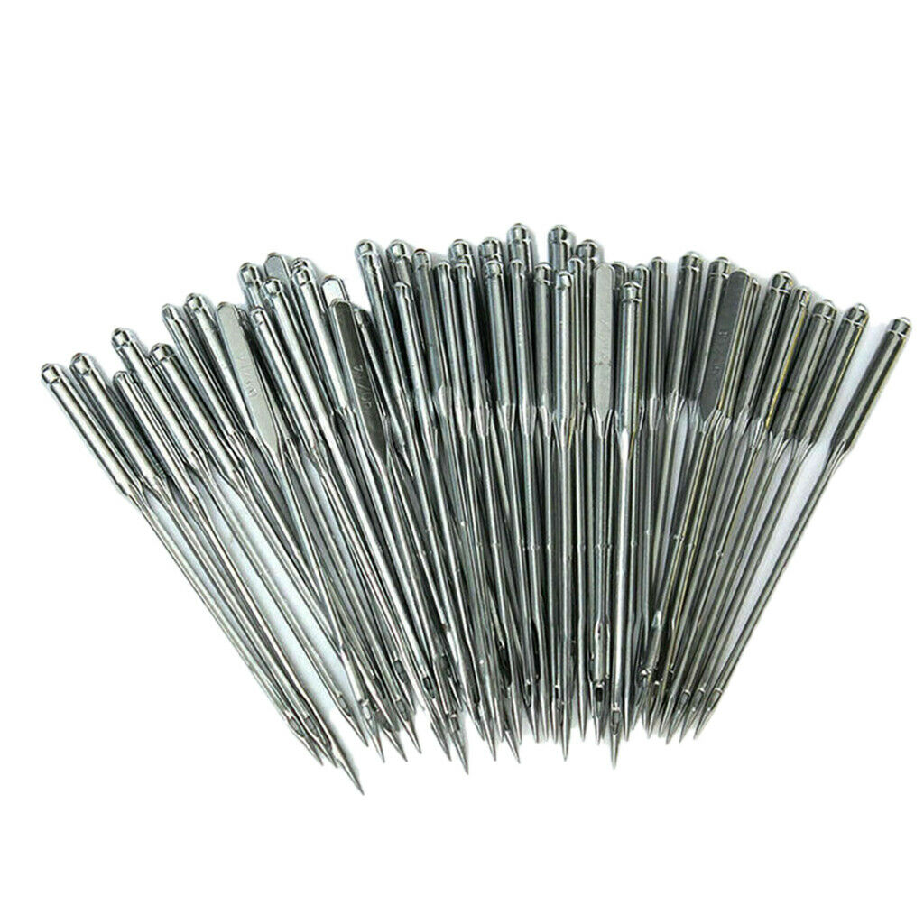 50Pcs Sewing Machine Needles Tool Size 75/11 80/12 90/14 100/16 110/18