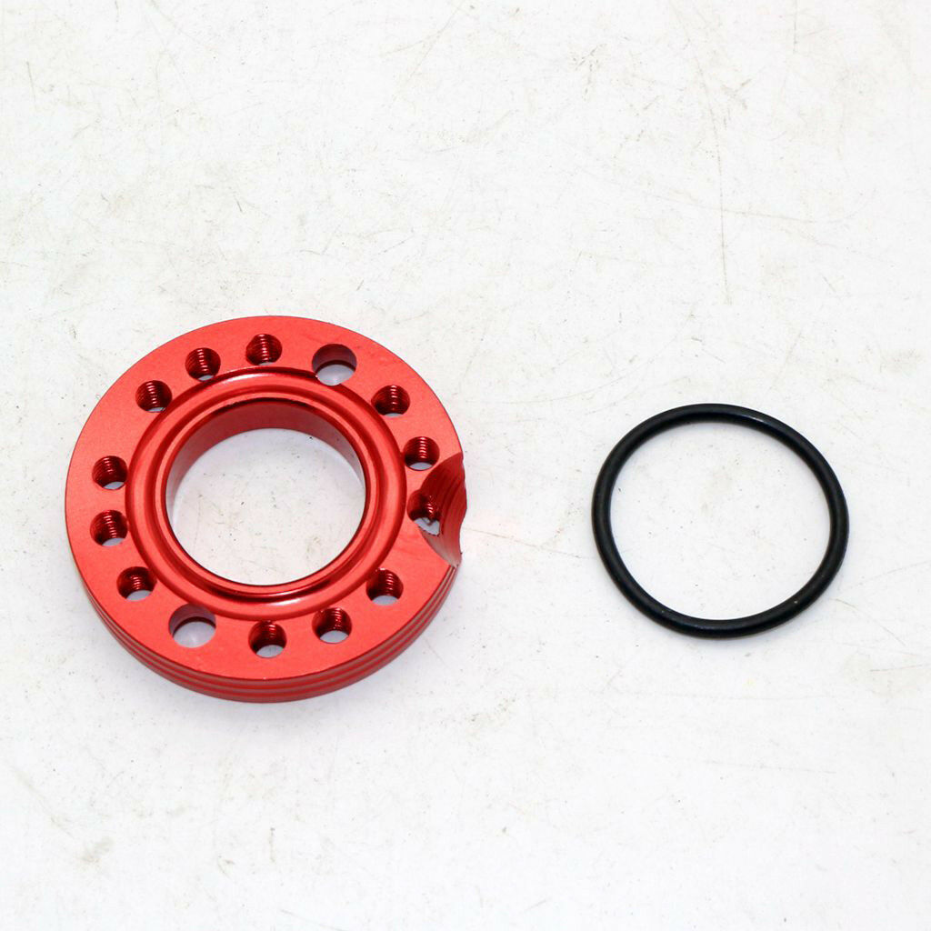 Carburetor Carb Inlet Manifold Spinner Plate for 110cc 125cc Dirt Bike Red
