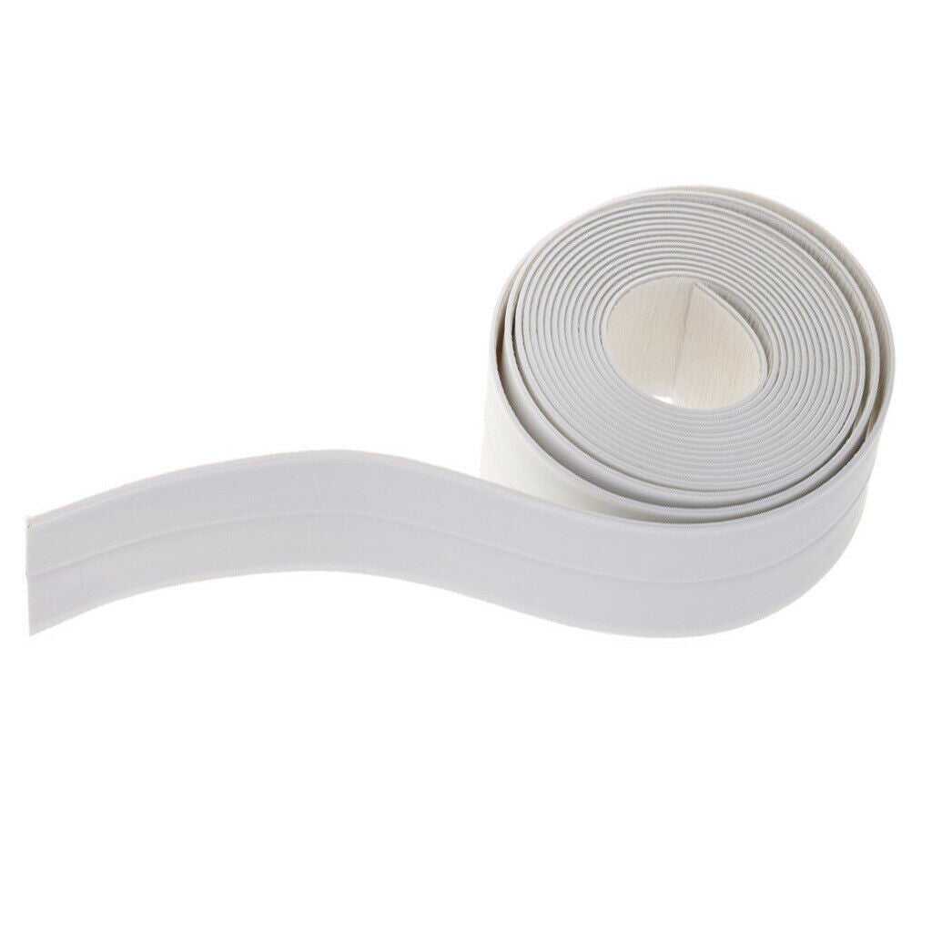 2 Pcs 1M Self Adhesive Sealing Tapes for Bathroom Floor Repair Caulk Strip