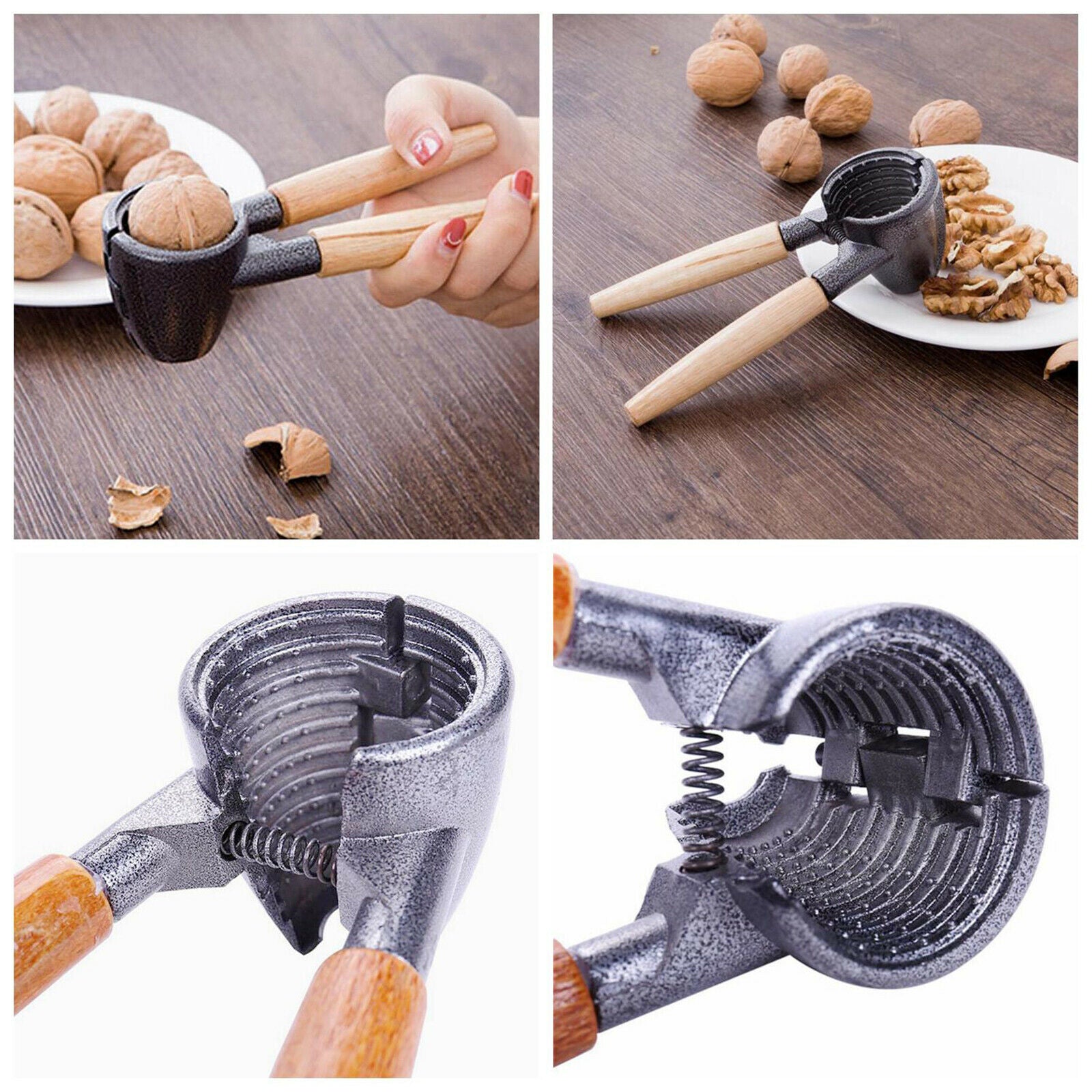 Heavy Nut Crackers Walnut Clip Hazelnuts Shell Nutcracker Opener Remover