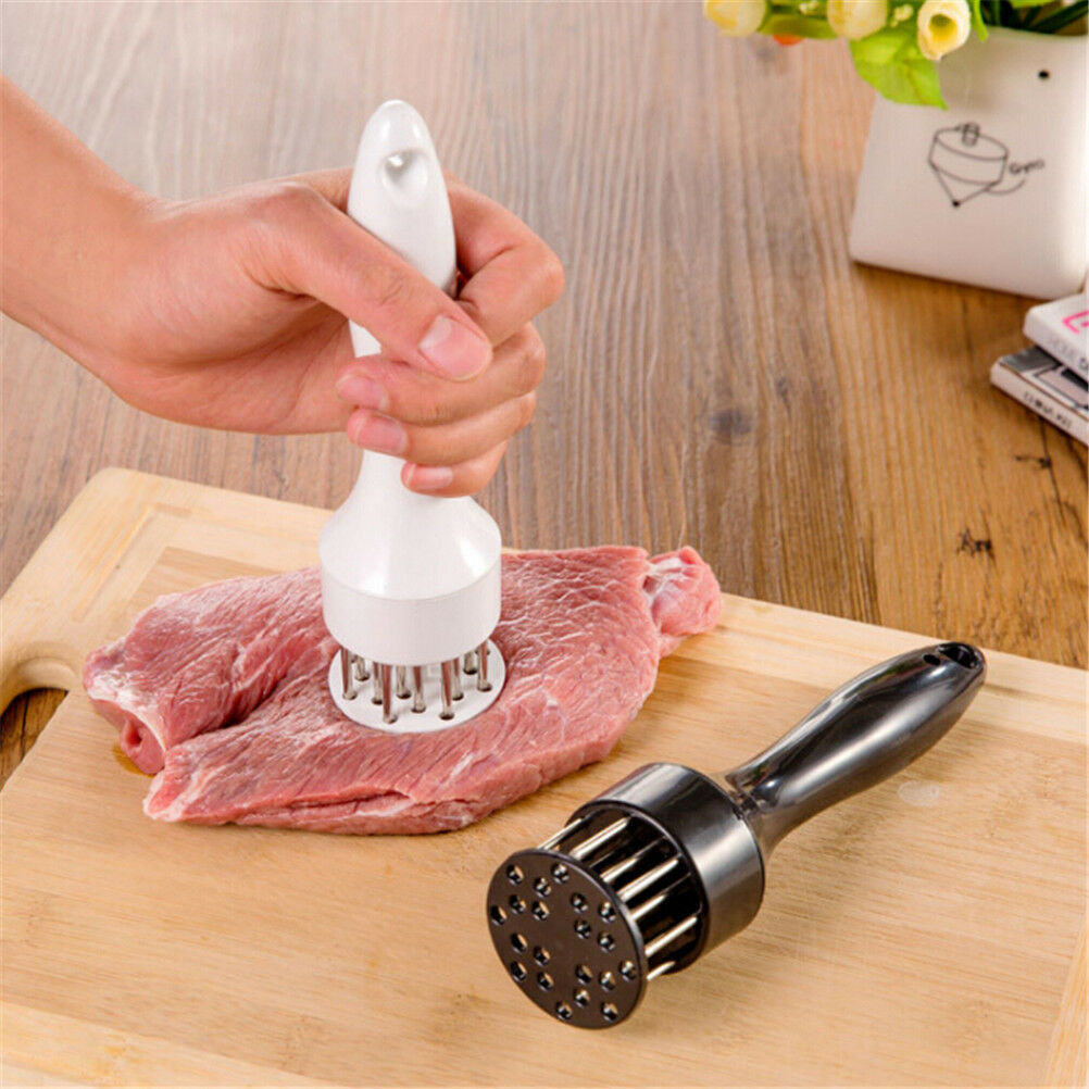 Kitchen Home Tool Meat Tenderizer With Stainless Steel Needle Prongs  HV S u XC