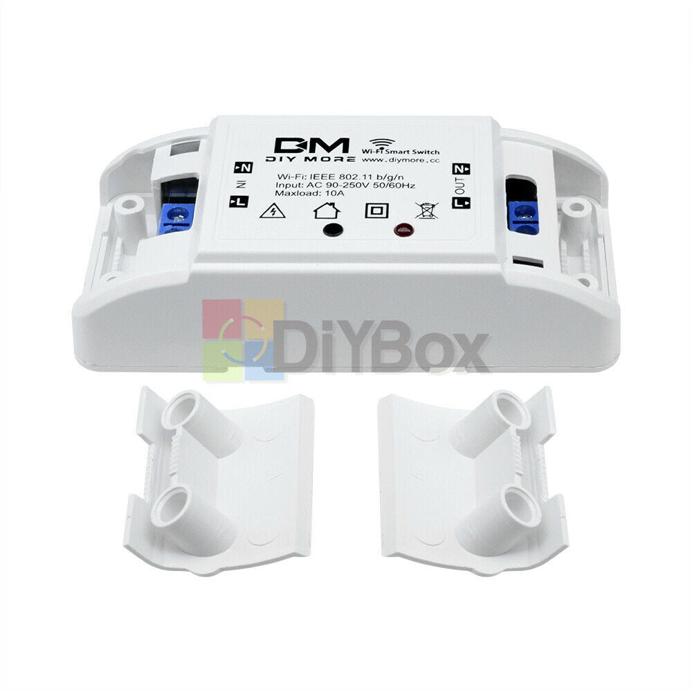 Wi-Fi Wireless Switch Fit For Smart DIY WiWith ABS Shell Mobile APP Timer Socket