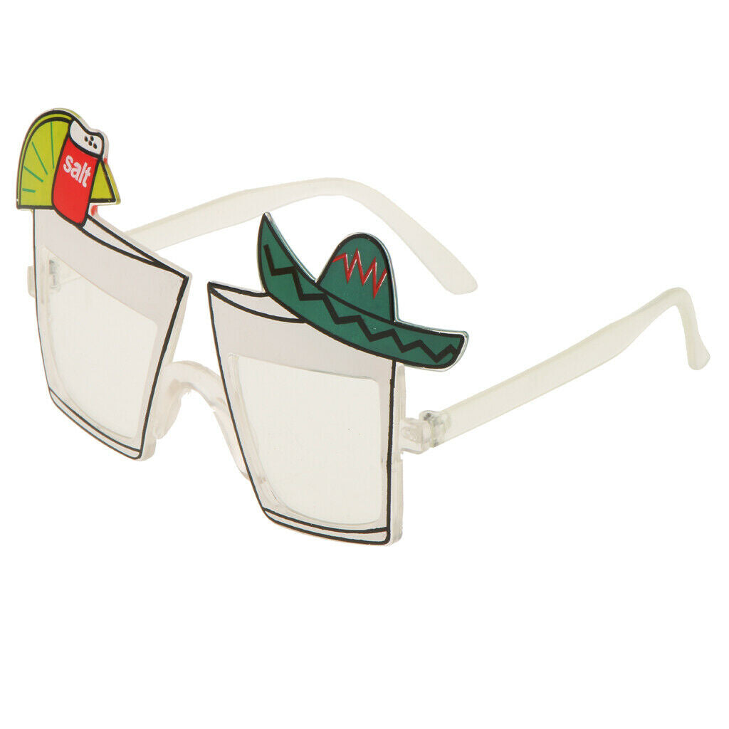 Party Glasses Cocktail Design Hat Halloween Costume Makeup Night