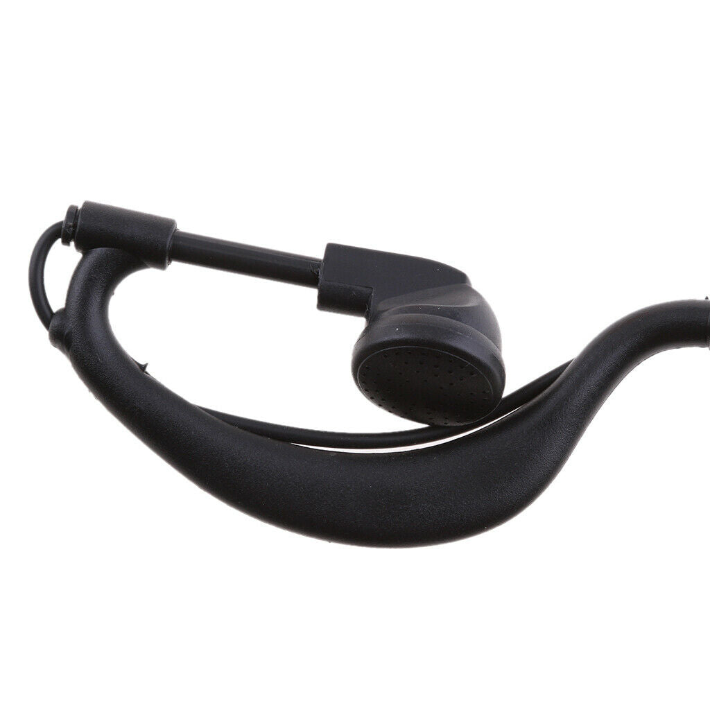 Clip Earpiece Headset Mic PTT For   Tk Series And Other 2 Pin