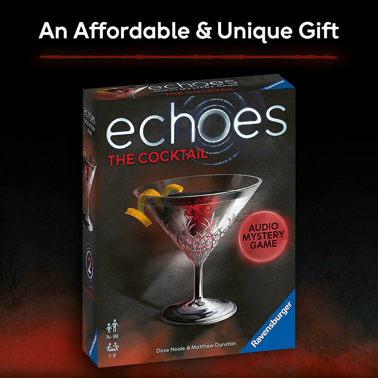 20815 Ravensburger Echoes Game:The Cocktail Murder Mystery Strategy Game Age 14+
