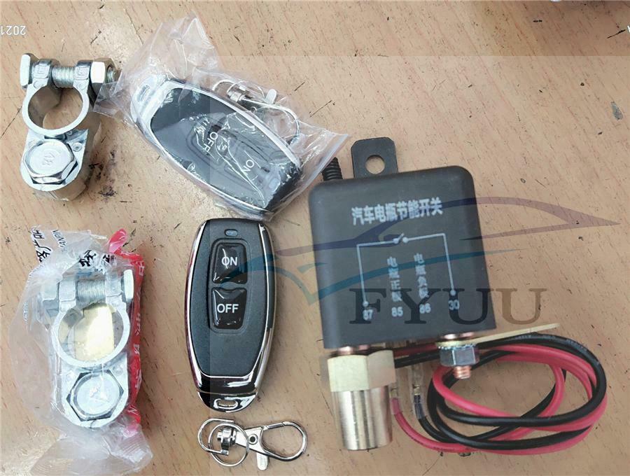 12V 230A Dual Wireless Remote Control Car Battery Disconnect Switches System Kit