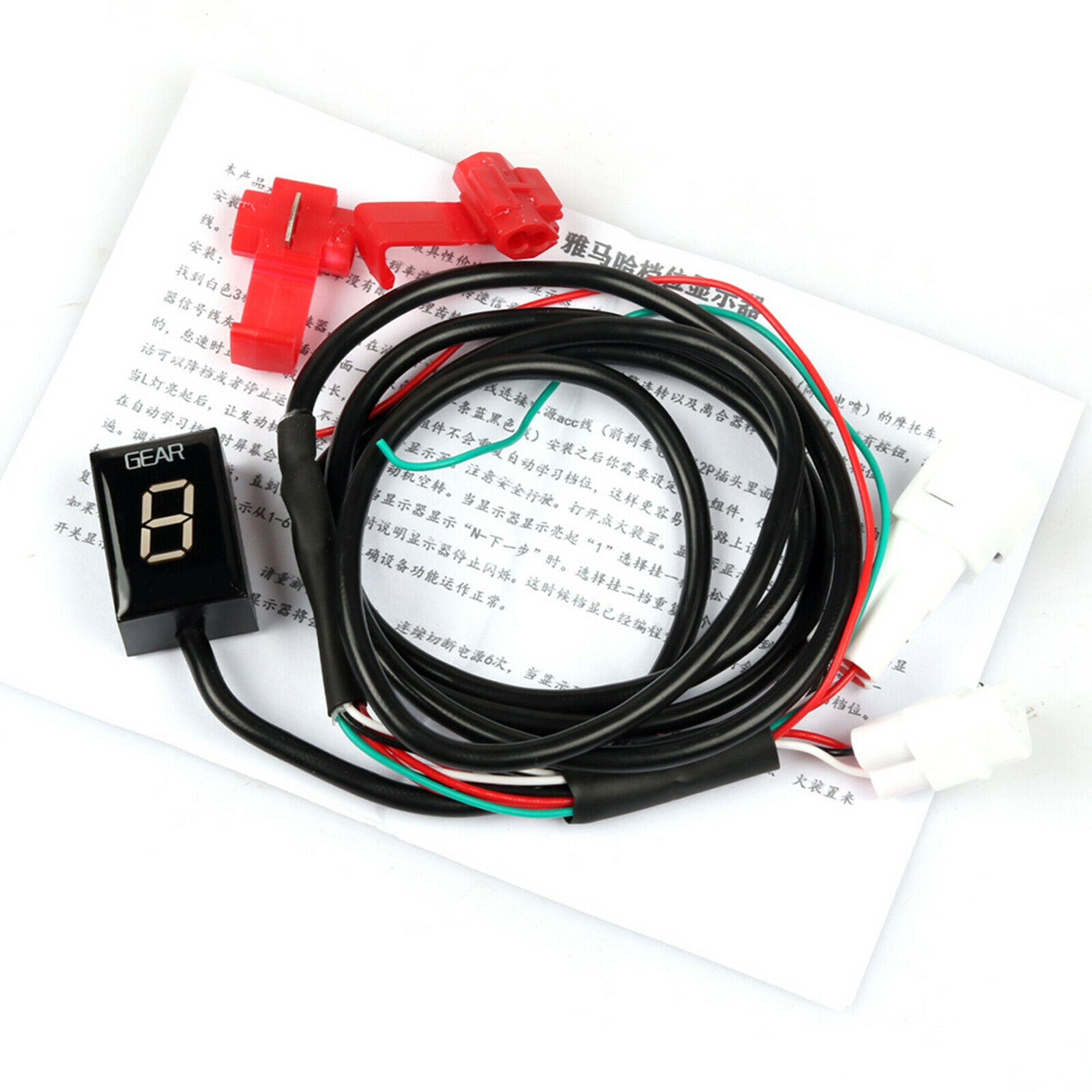 Waterproof Motorcycle Digital Gear Indicator for Yamaha XJ6 YZF-R1 XV1600A