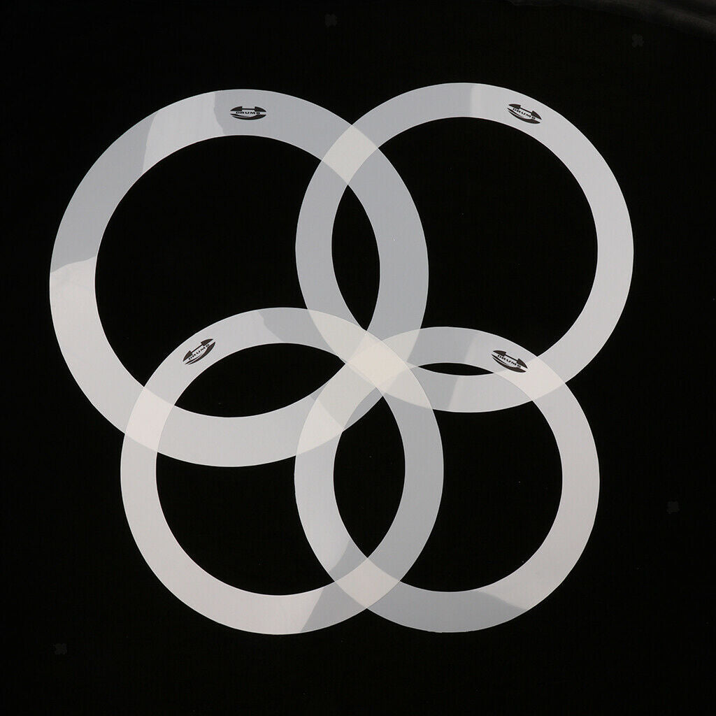 1 Pack Drum   Dampening Rings Tone Control Ring 12'' 13'' 14'' 16''
