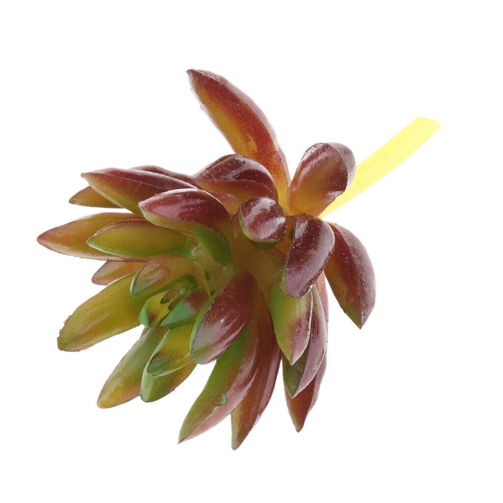 Set of 2 Artificial Succulent Flower Real Touch Simulation  Plant 310
