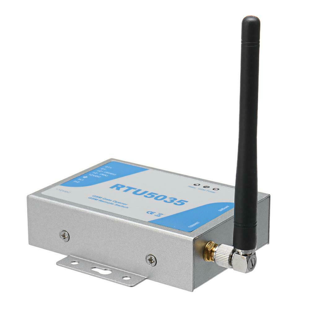 RTU5035 GSM Gate Opener Relay Switch Wireless Remote Control with Antenna