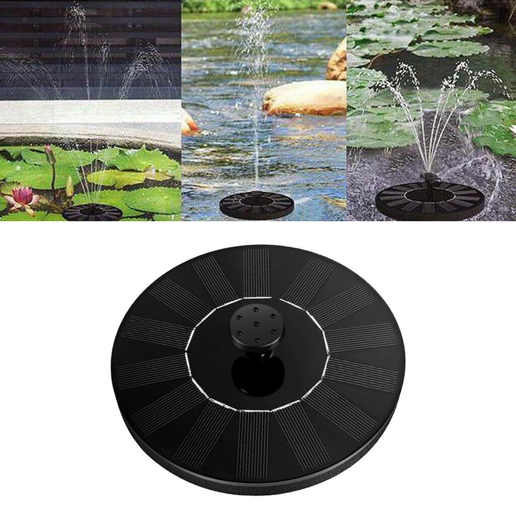 Solar Bird Bath Fountain for Outdoors, Solar Fountain Pump for Bird Bath,