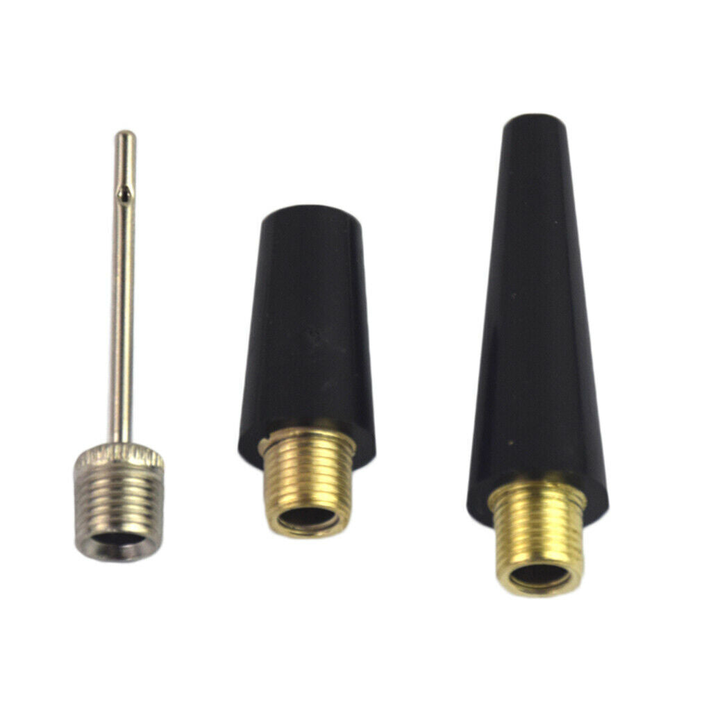 Valve Adapter Ball Inflator  Nozzle Adapter Kit, 1x  + 2 Nozzles