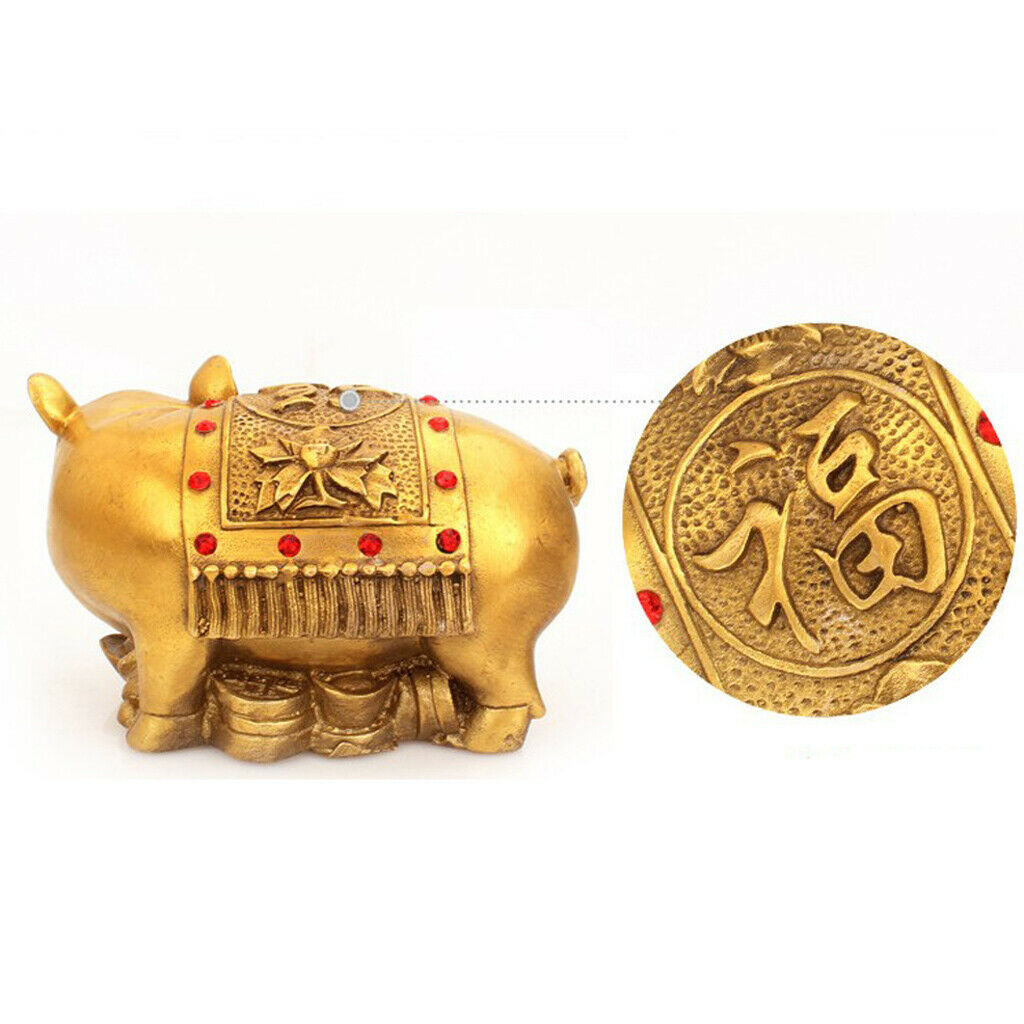 Chinese Zodiac Pig Year Golden