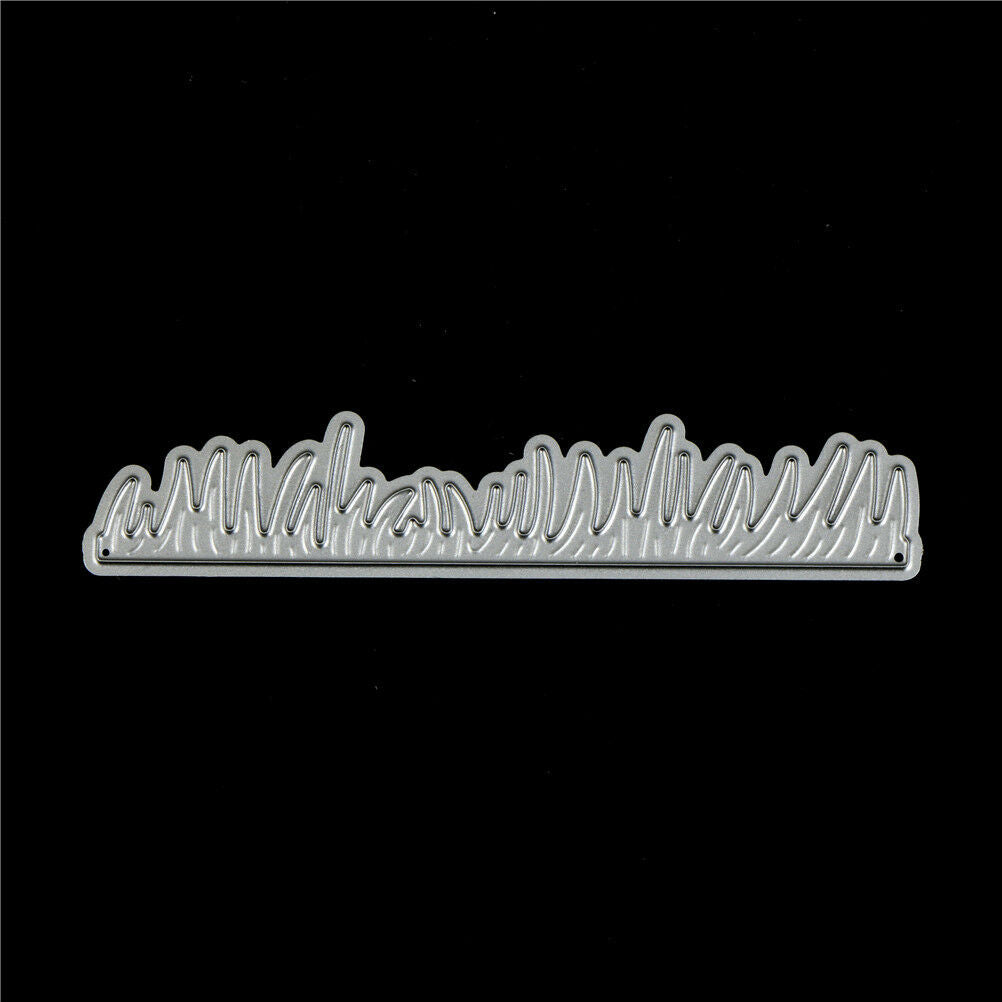 2Pcs Fence Design Metal Cutting Die For DIY Scrapbooking Album Paper Card.l8