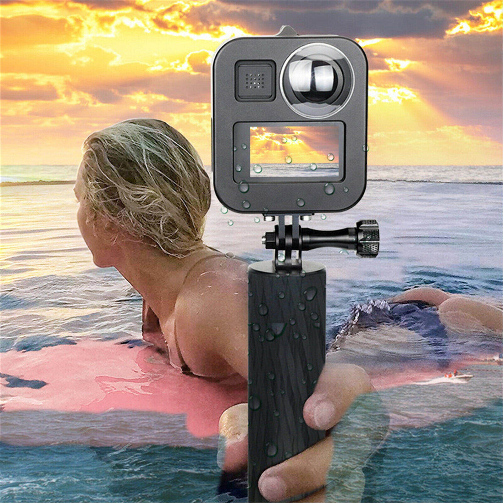 For GoPro Max Panoramic  Sports Camera Protective Housing Shell Cover Case Part