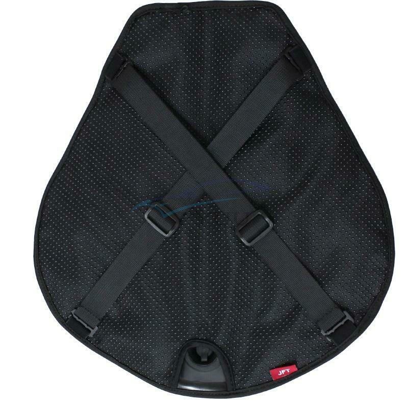 40 x 35CM Motorcycle Pressure Release Comfortable Inflatable Seat Cushion Black
