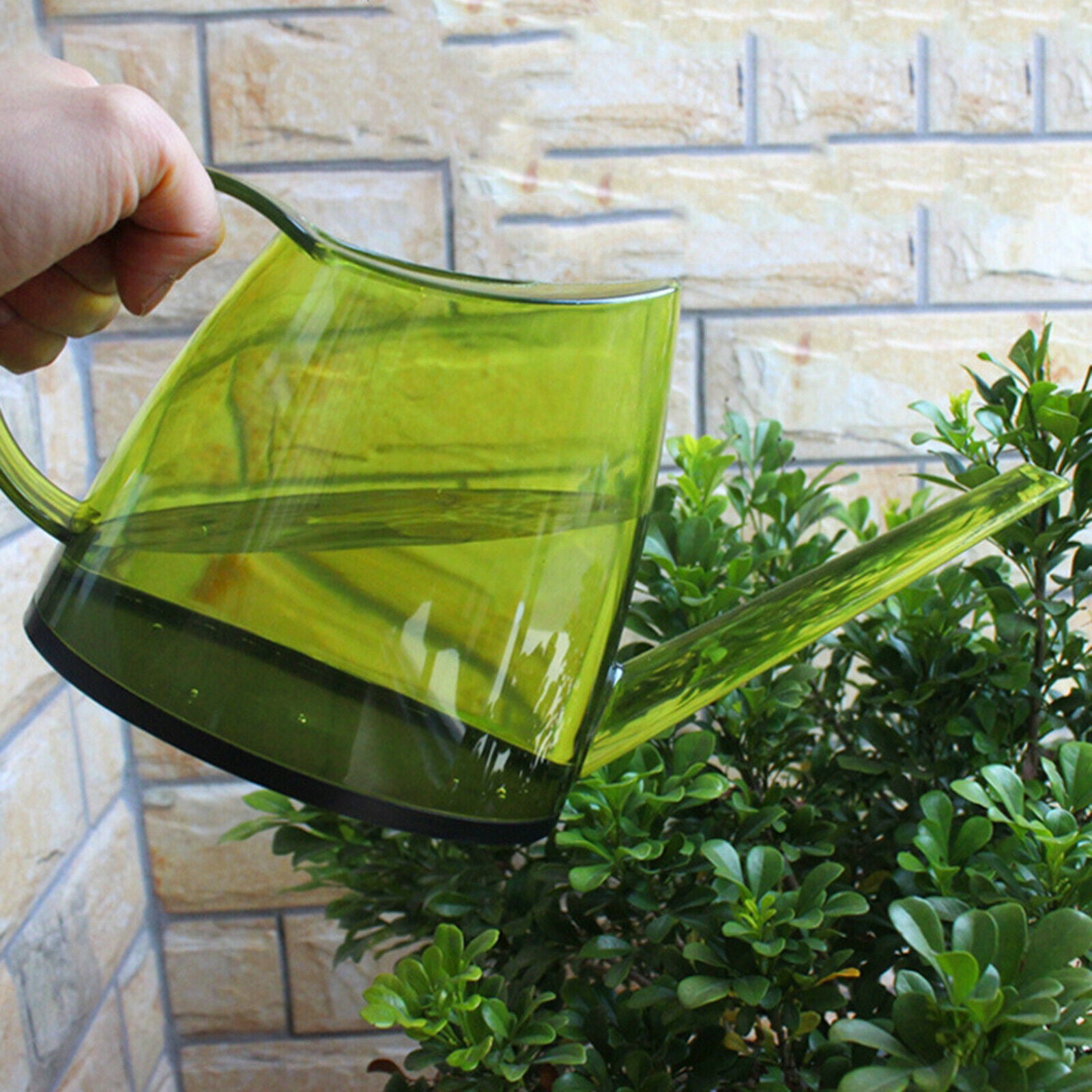 1400ML Plastic Watering Can Green Long Spout Indoor Garden Pot Plant Tool