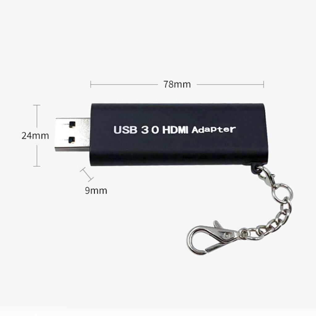 USB 3.0 To HDMI HD 1080P Video Adapter Converter For PC Laptop