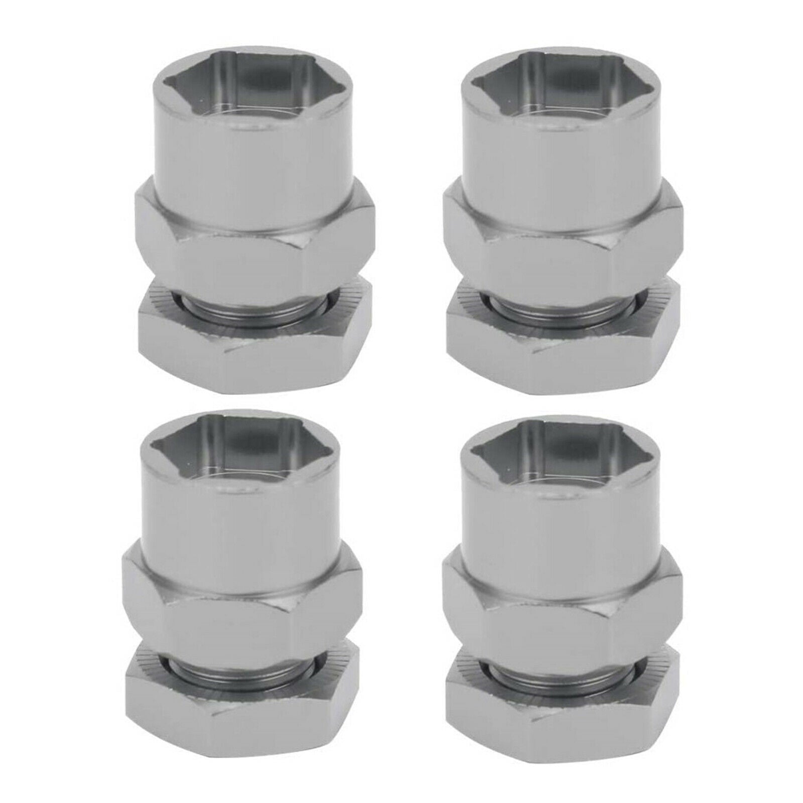 Aluminum 12mm to 17mm Wheel Hex Adapter Parts for 1/10 RC Car Monster Truck