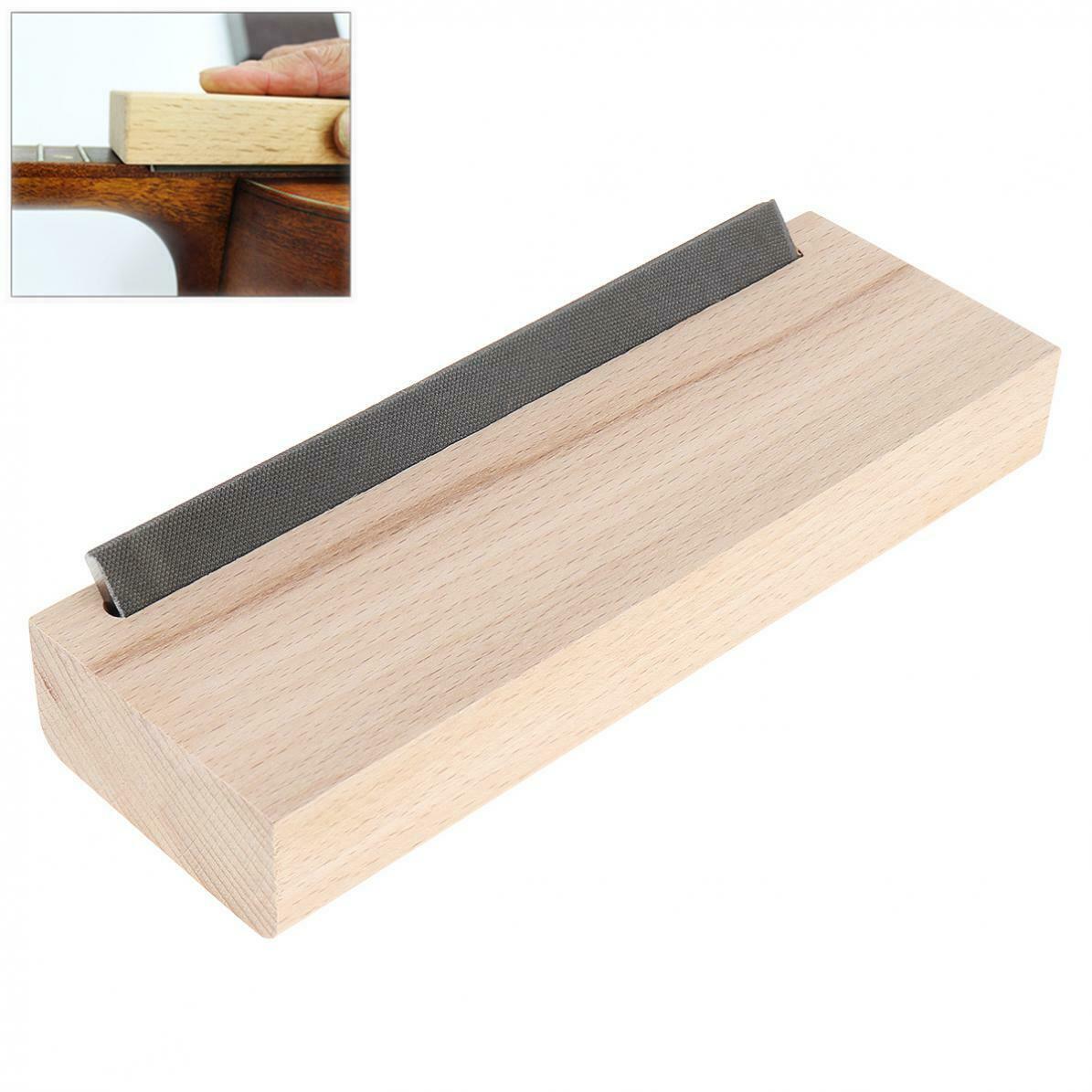 Electric Acoustic Guitar Fret Crowning Luthier File Maple Steel Cutting Tool