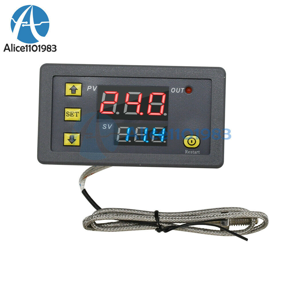 DC 5V Digital Temperature Controller K-Type Thermocouple Sensor Thermostat