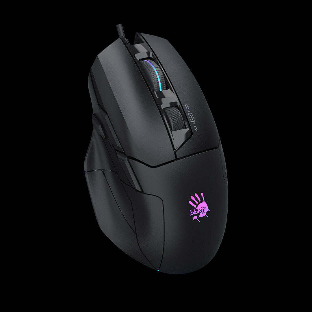 For BLOODY W70 MAX Wired USB Gaming Mouse Programmable Activation Version